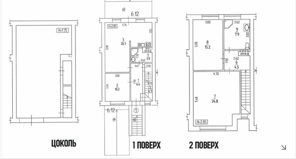 Продаж таунхаус з ремонтом, меблями, технікою Буча Авенір