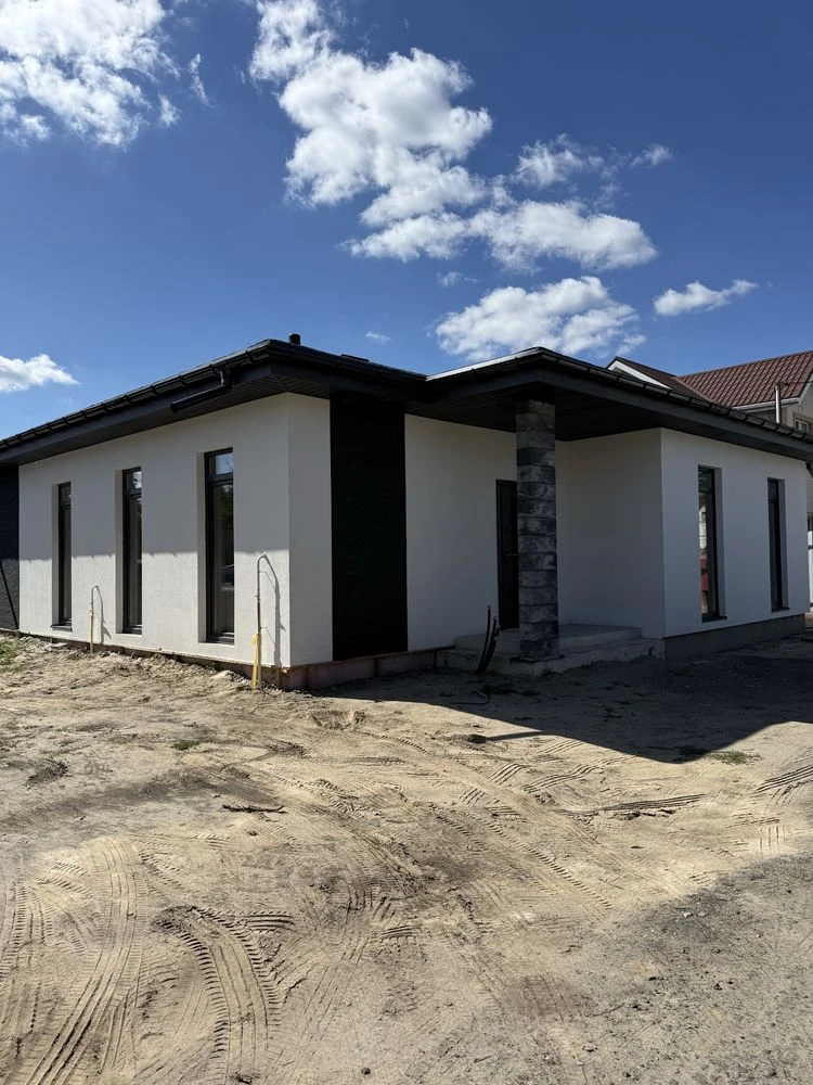 Одноповерховий будинок у Бучі на 6 сотках, газ, з керамоблок