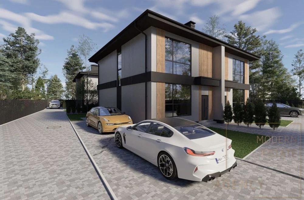 Продаж сучасний дуплекс, Буча Центр, без комісії . Газ, цент