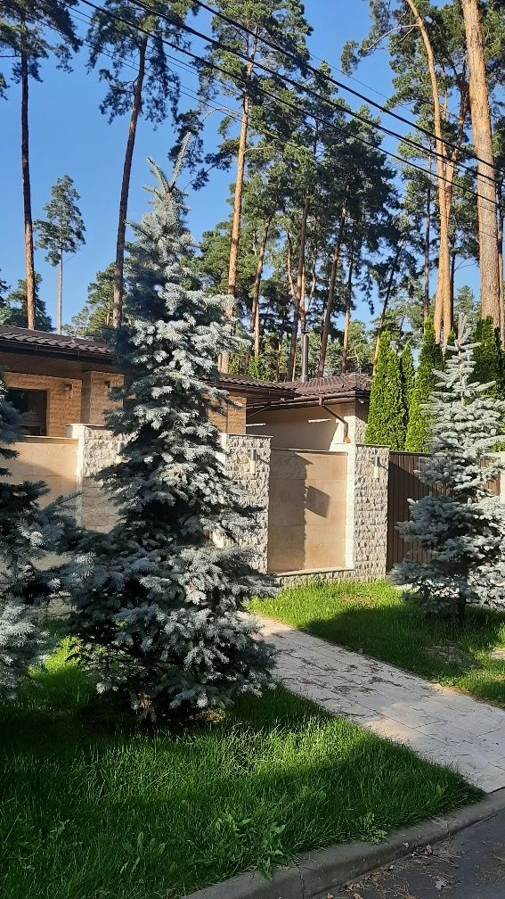 Буча Лісова Одноповерховий в травертині Будинок новий повний