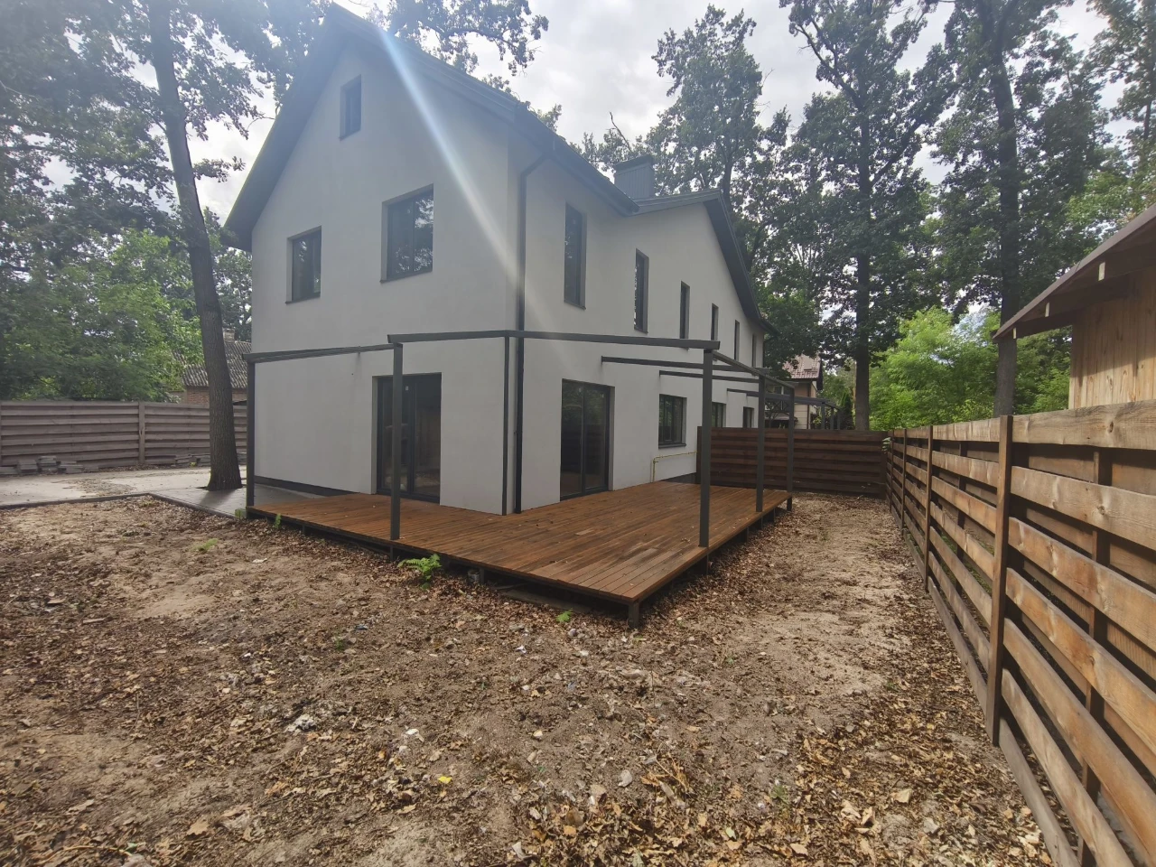 Дуплекс 120 м² + 2,84 сотки | Буча | Газ | велика тераса сер