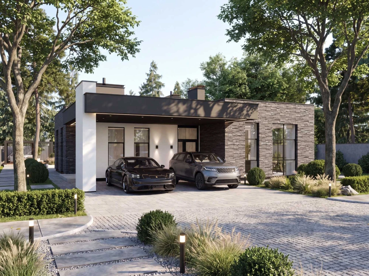 Одноповерховий будинок 160м2. БУЧА. КМ Family Park Residence