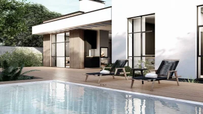 Одноповерховий будинок 140м . КМ Family Park Residence. Буча