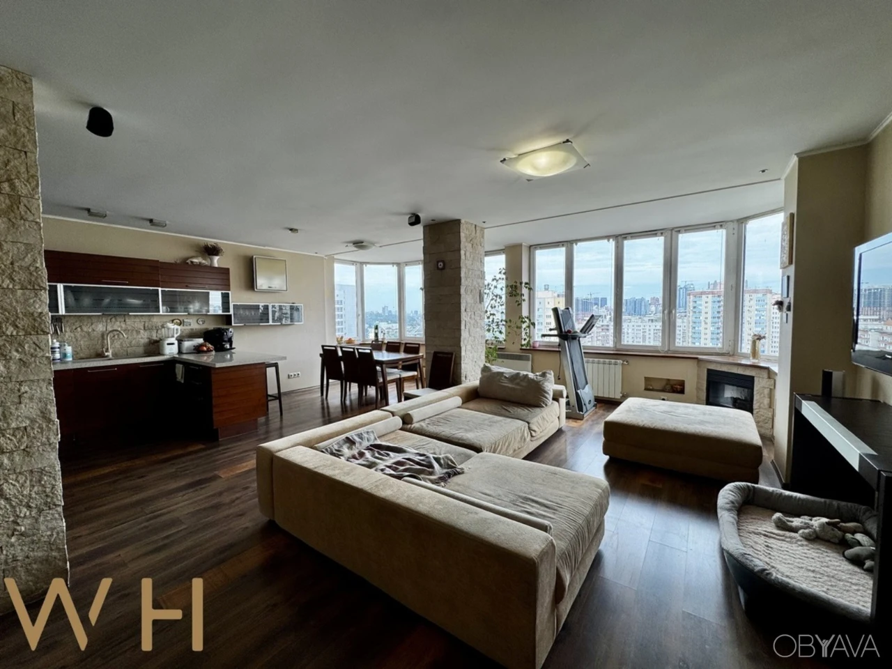 4-room apartment, 128 sq.m.