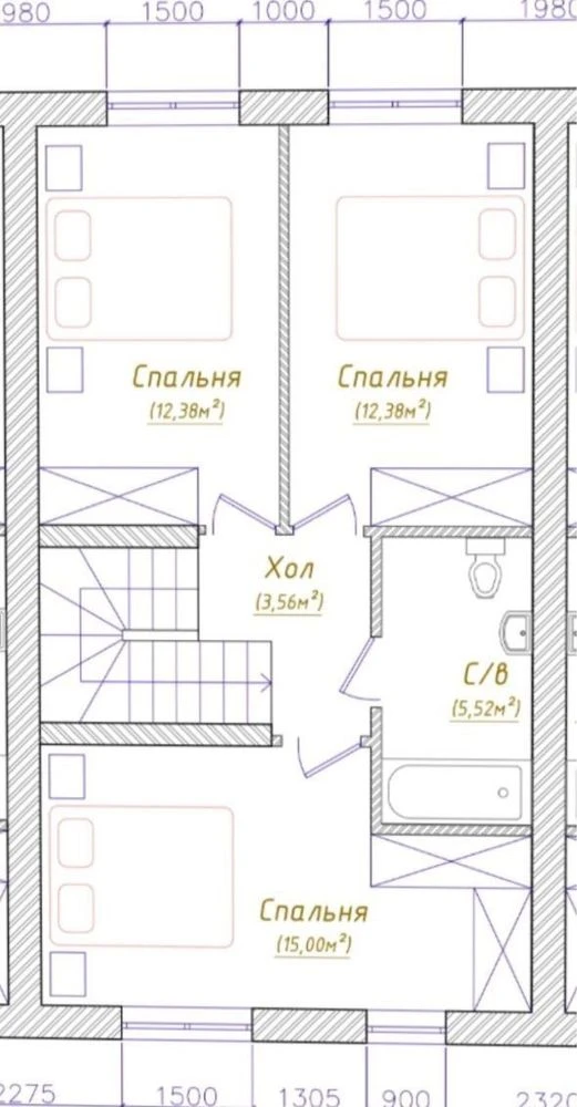Таунхаус в лісовій Бучі по вул. Мрія  з газом без %