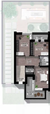 Таунхаус 120 м2 в котеджному містечку Family Park. Буча