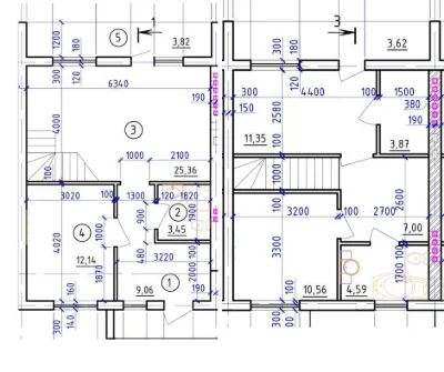 Таунхаус з газовим опаленням. Центральні комунікації
