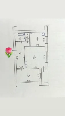 Продаж двокімнатної квартири на Крошні