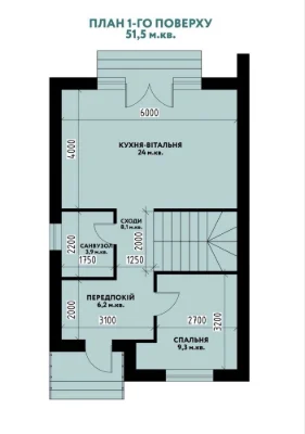 Дуплекс 110 м² у центрі Бучі | 2,5 сотки | Газ | Власний дво