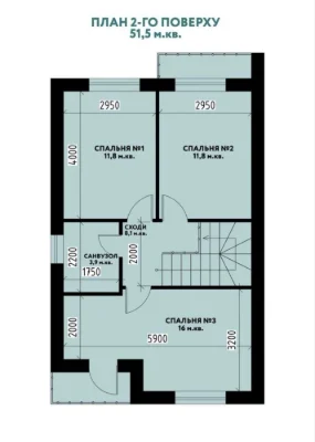 Дуплекс 110 м² у центрі Бучі | 2,5 сотки | Газ | Власний дво