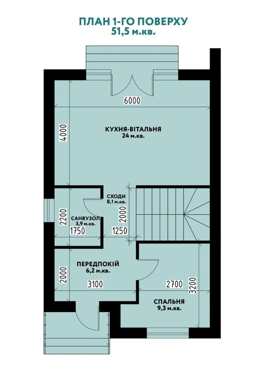 Дуплекс у центральній частині Бучі | 110 м² | 2,5 сотки