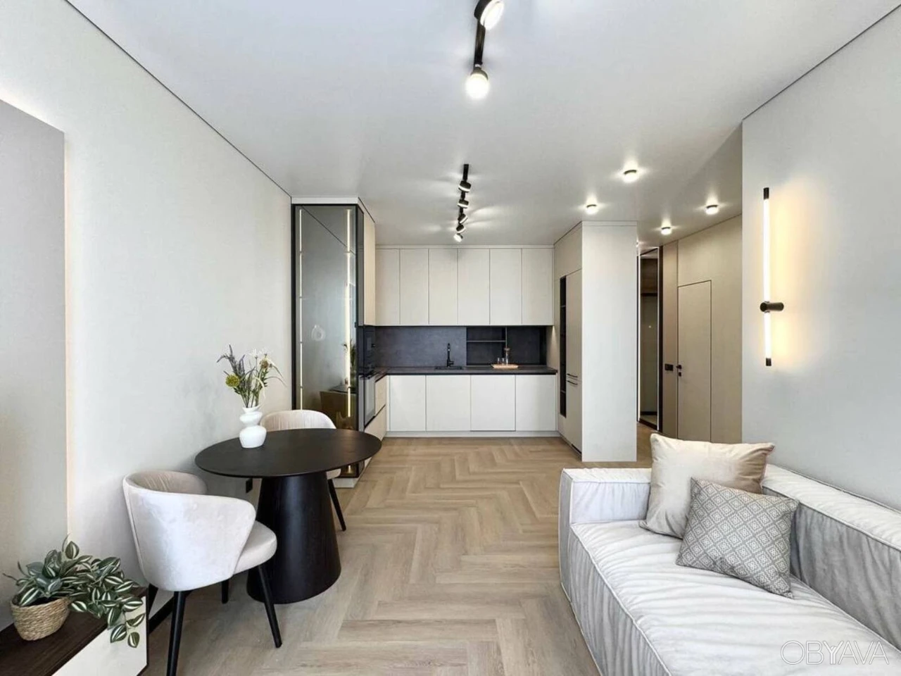 1-room apartment, 45 sq.m.
