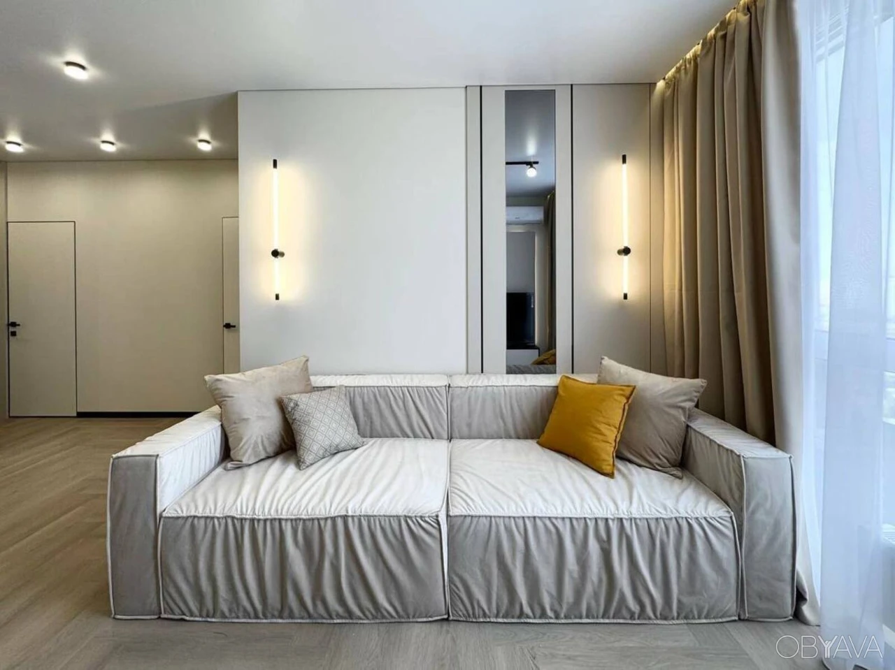 1-room apartment, 45 sq.m.