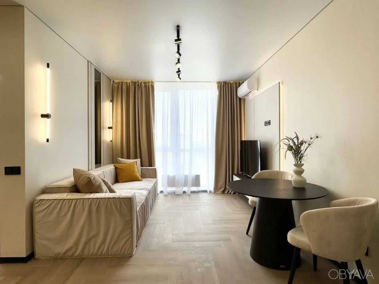 1-room apartment, 45 sq.m.