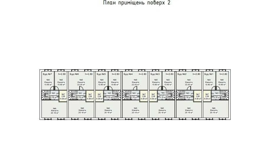 Таунхаус 100 м² у Бучі з центральними комунікаціями та власн