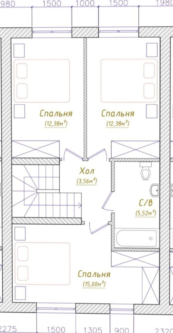 Продам таунхаус у м. Буча. Газове опалення