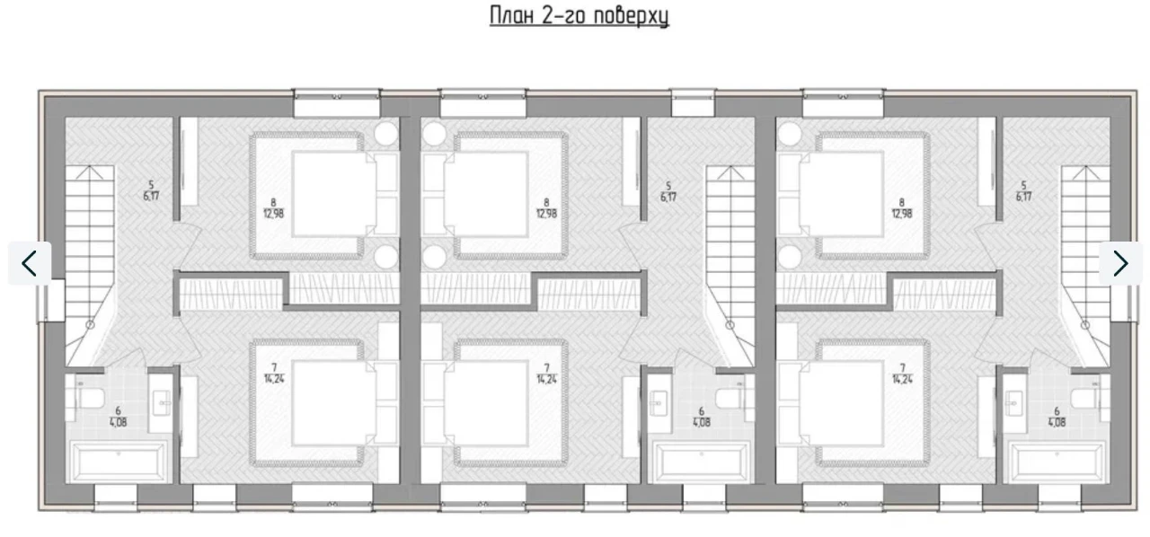 Триває будівництво, Кутовий ТАУНХАУС 78,5м2 | Буча | Газ | Т