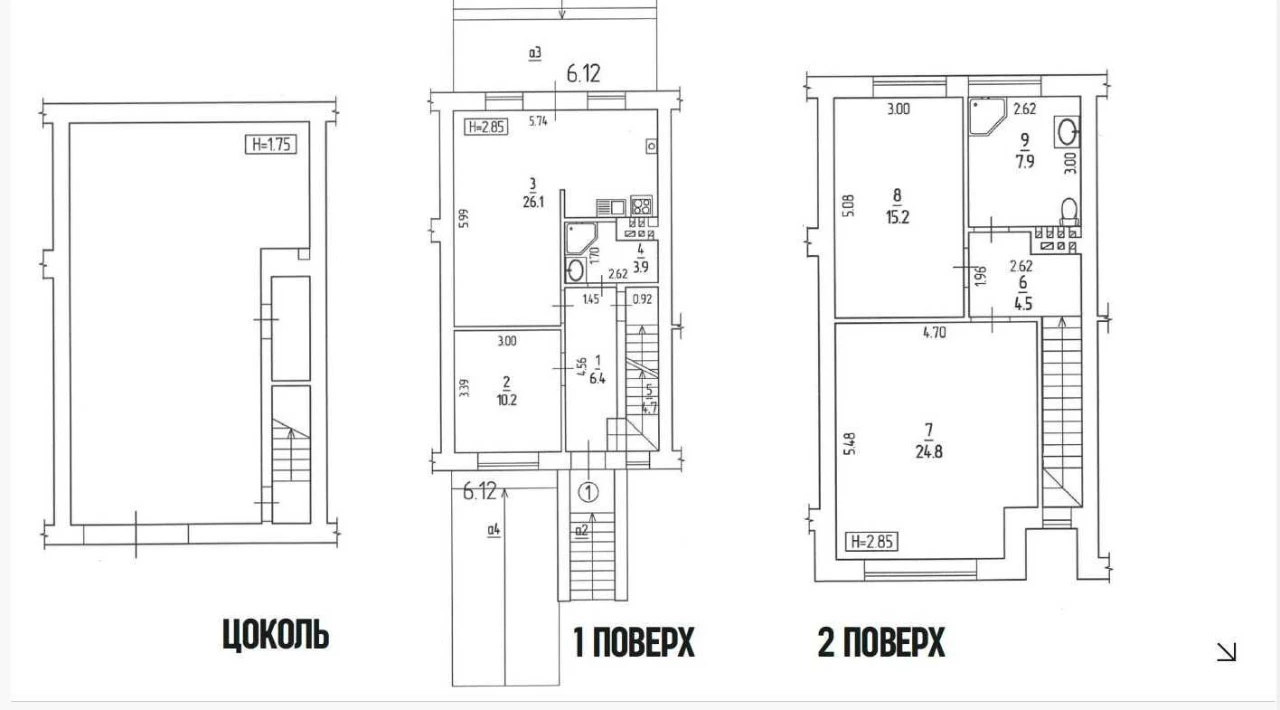 Сучасний таунхаус у Бучі - ремонт, автономність. КМ "Park Re
