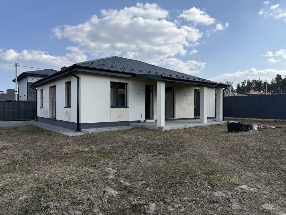 Продаж одноповерхового будинку у Бучі, 6 соток, під чистове