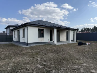 Продаж одноповерхового будинку у Бучі, 6 соток, під чистове