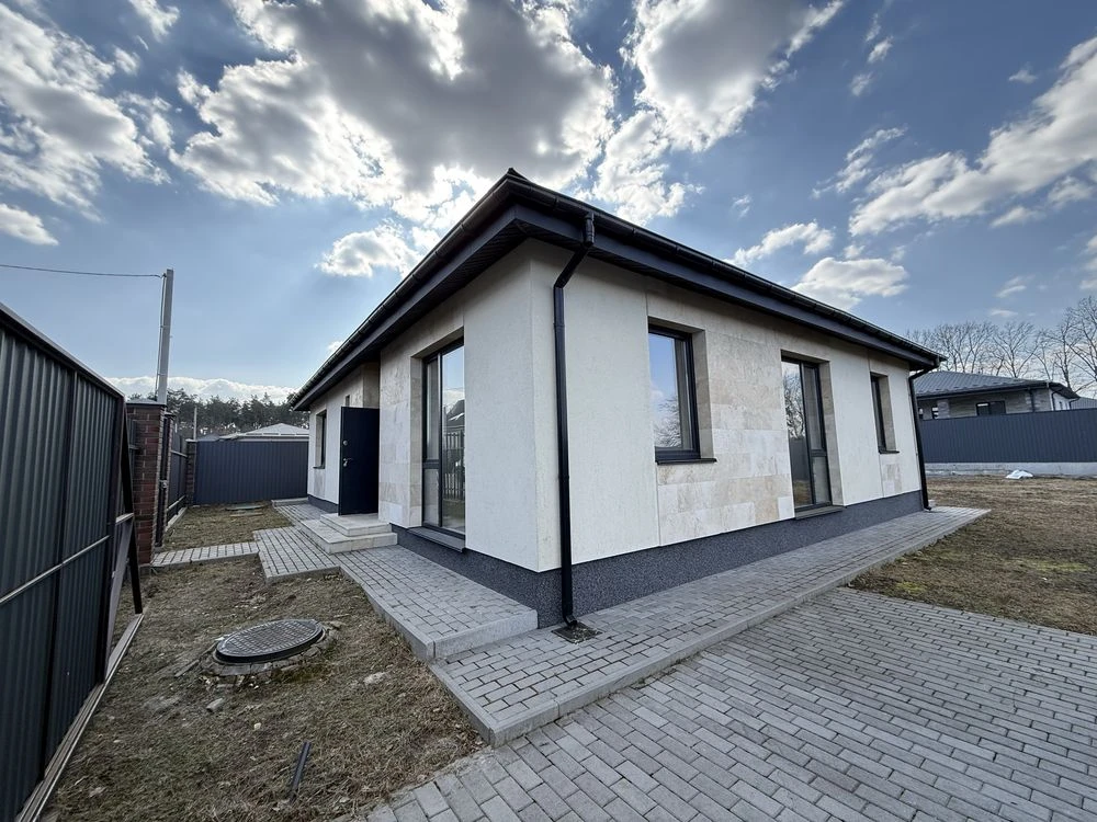 Продаж одноповерхового будинку у Бучі, 6 соток, під чистове