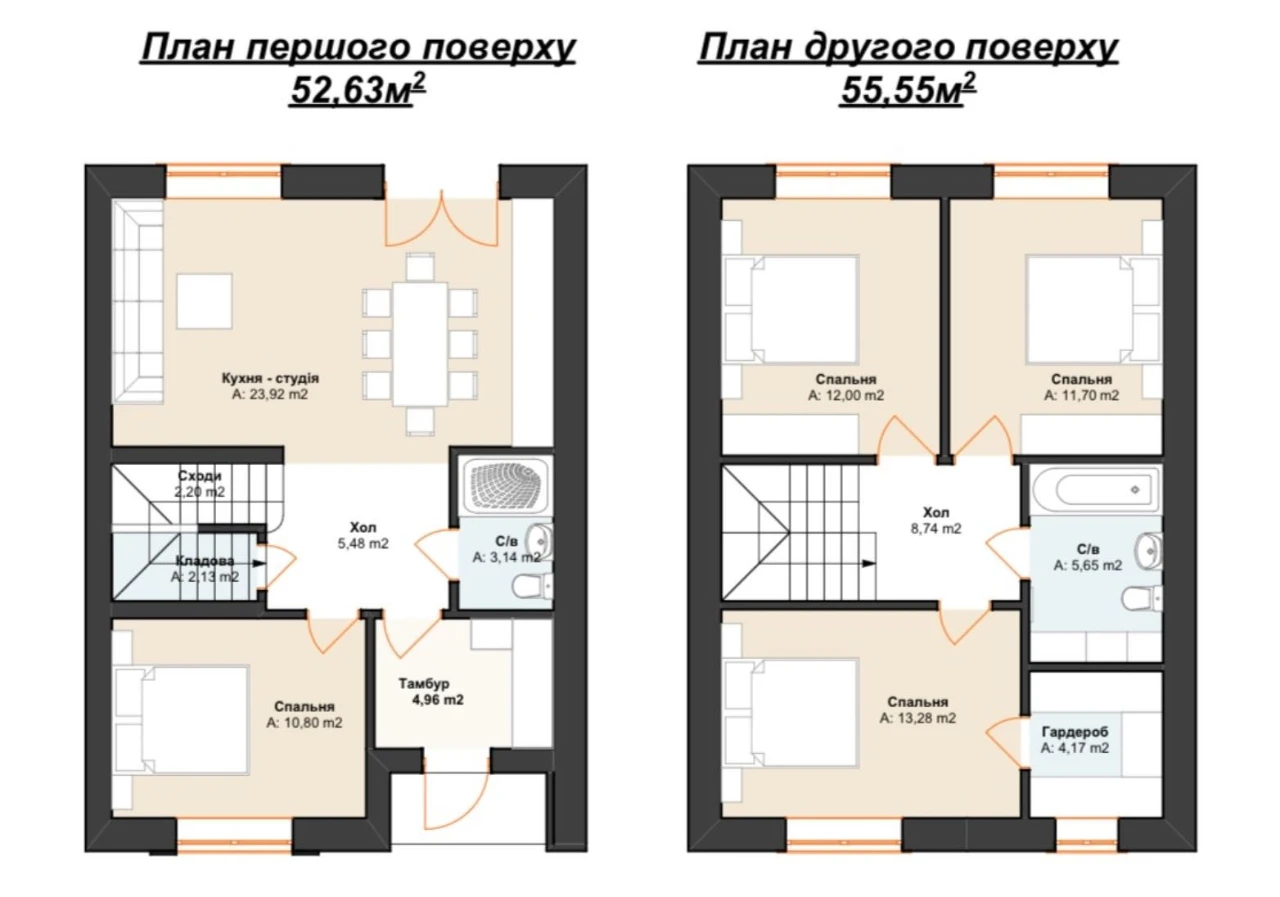 Таунхаус БУЧА, біля ЮТЕМ та парк, Від забудовника, Розтермін