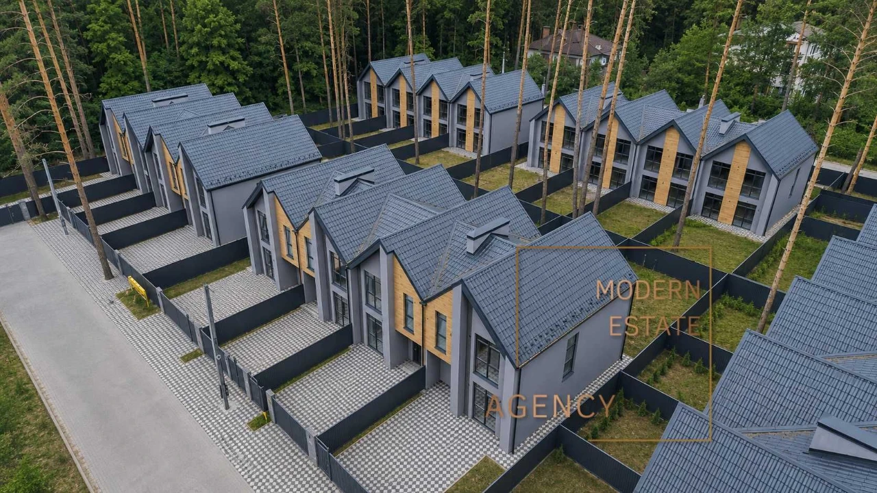 ‼️Таунхаус з виходом в БУЧАНСЬКИЙ парк, від забудовника, роз