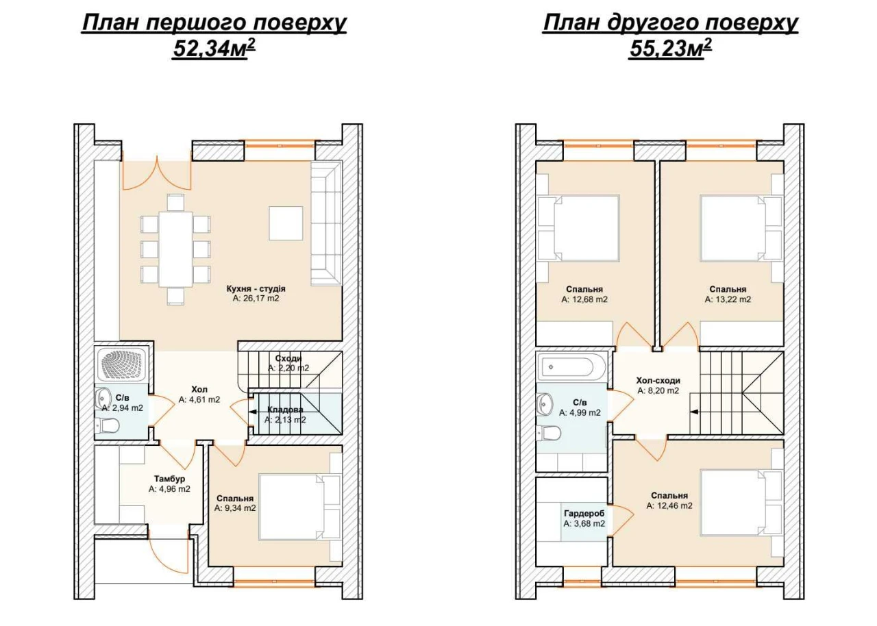 ‼️Таунхаус з виходом в БУЧАНСЬКИЙ парк, від забудовника, роз
