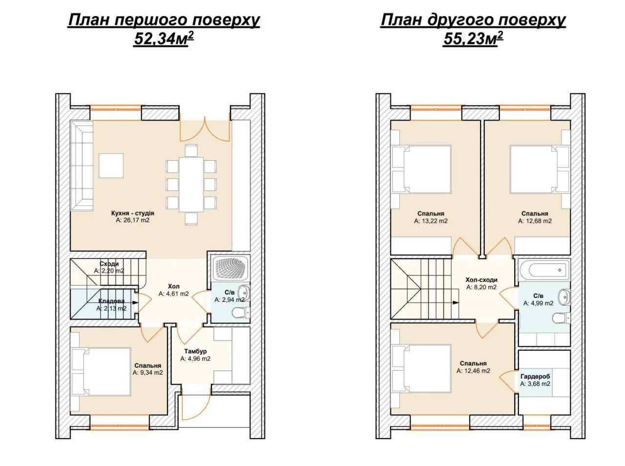 ‼️Таунхаус з виходом в БУЧАНСЬКИЙ парк, від забудовника, роз