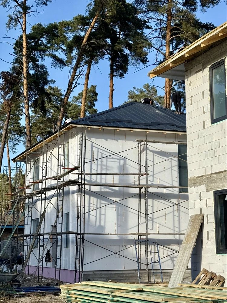 Новий БУДИНОК Лісова Буча | $210 000 на етапі будівництва