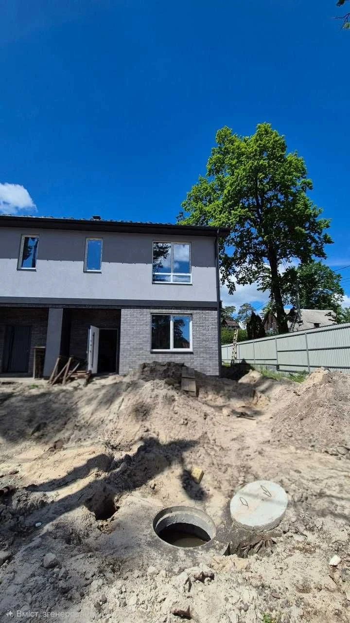 Таунхаус 110 м²,3.5 соток + мансарда ТОП-локація Буча Газ Вс