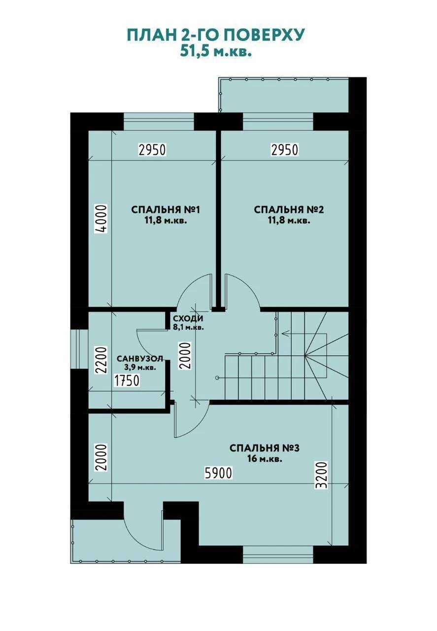 Дуплекс в  Бучі! Поруч парк і ліс. 110м², ГАЗ