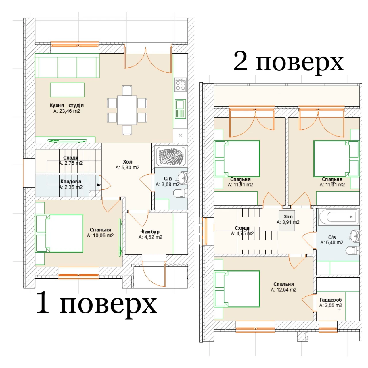 Продаж якісного Таунхаусу в Лісовій Бучі