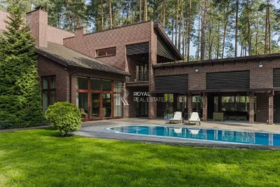 Продажа Дома 500м2 Буча Лес Бассейн Спортзал Закрытый КГ Под