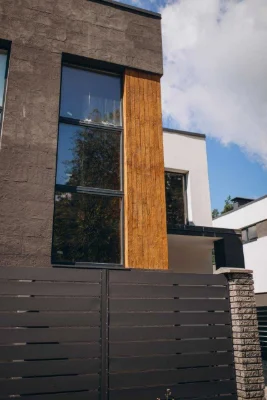 Дуплекс - лісова Буча, 146 м², багатошаровий дах, введений в