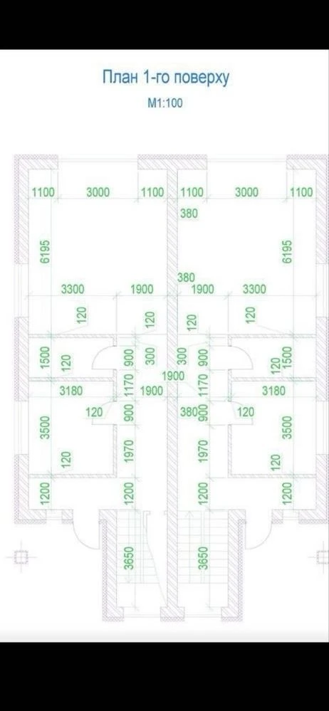 Дуплекс - лісова Буча, 146 м², багатошаровий дах, введений в