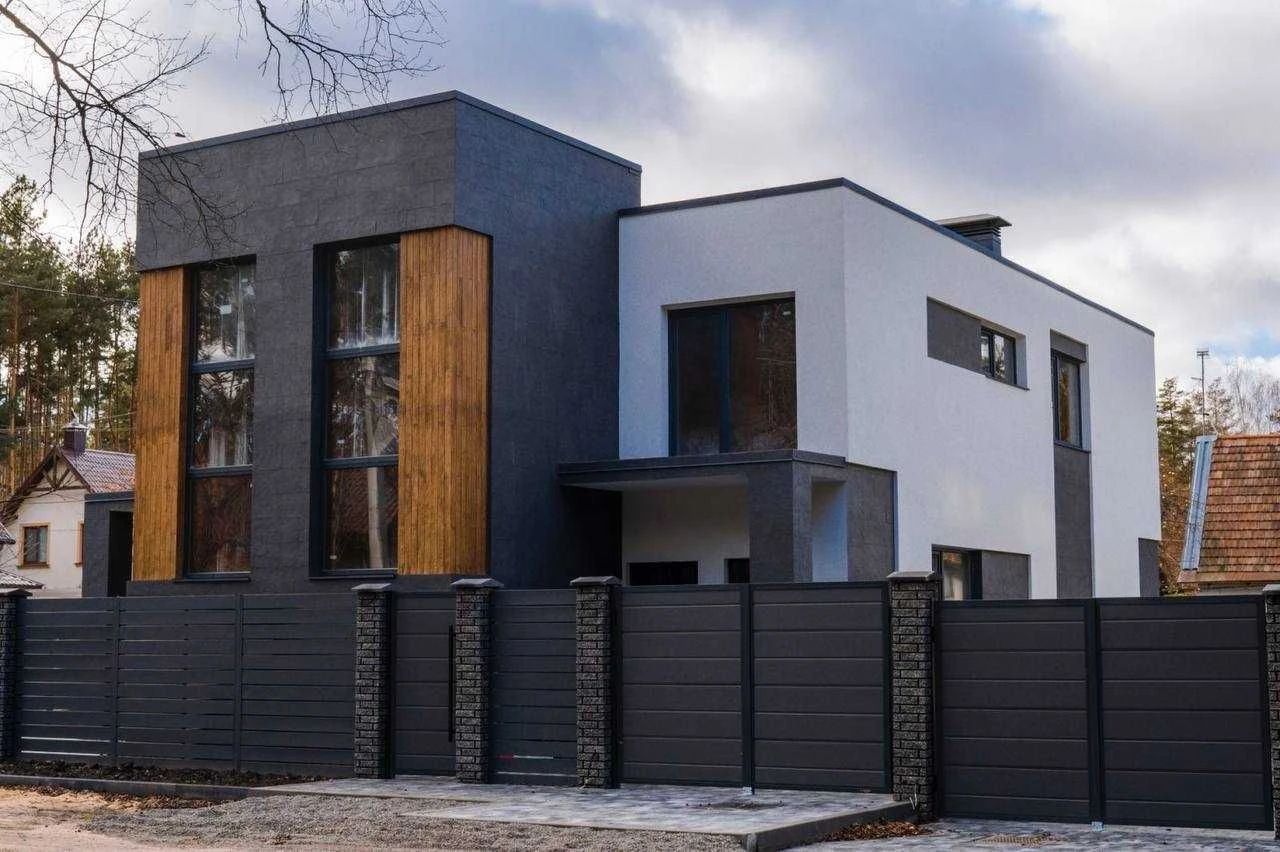 Пролдаж ДУПЛЕКСУ в лісові частині Бучі в стилі ХАЙ ТЕК 146м2