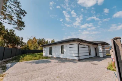 Одноповерховий будинок 100 м², КМ лісова частина Бучі, ГАЗ