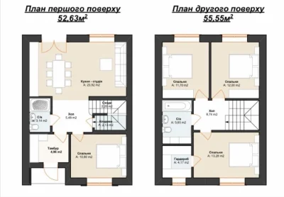 Таунхауси РОЗТЕРМІНУВАННЯ 18 міс. Буча лісова частина Центр
