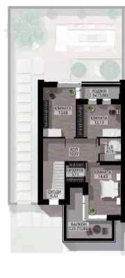 Таунхаус 130м2|Преміальне Family Park Residence|Центральні к
