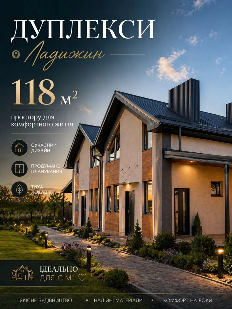 Дуплекс 118 кв/м
