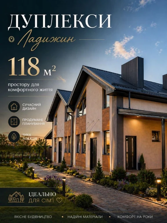 Дуплекс 118 кв/м