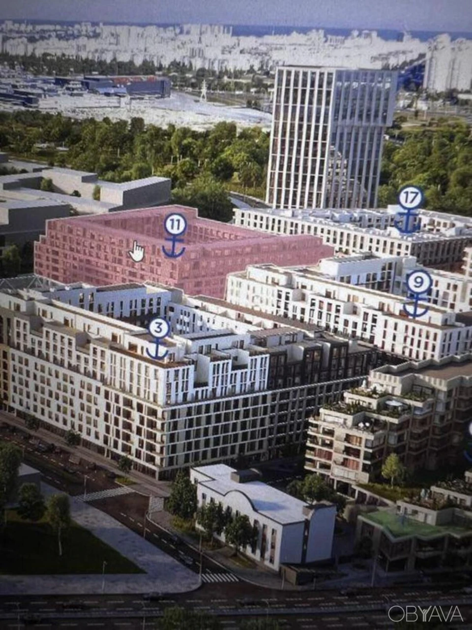 3-комнатная квартира, 137 кв.м