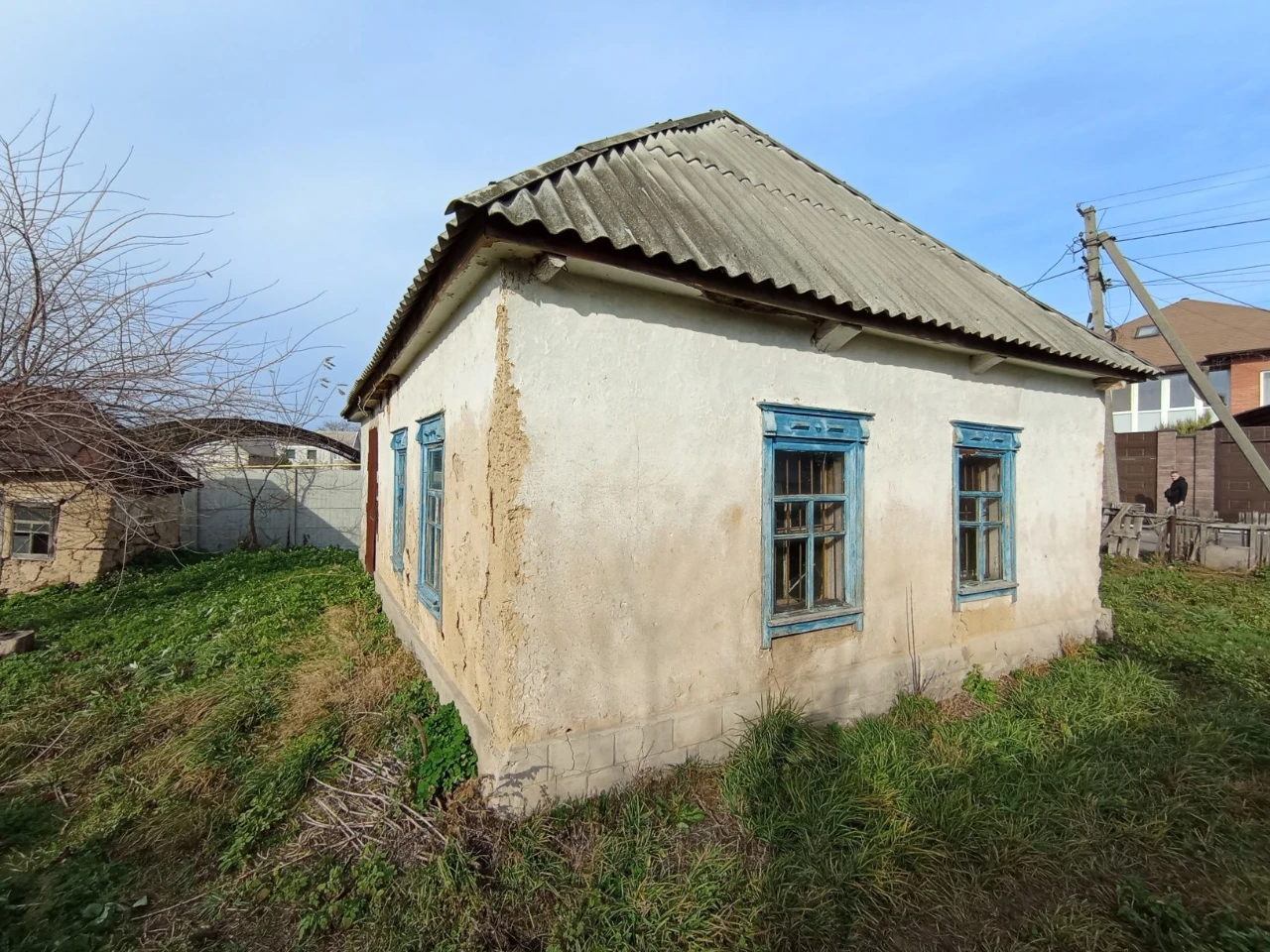 Продам ветхий дом с большим участком в Подгородном, 37соток