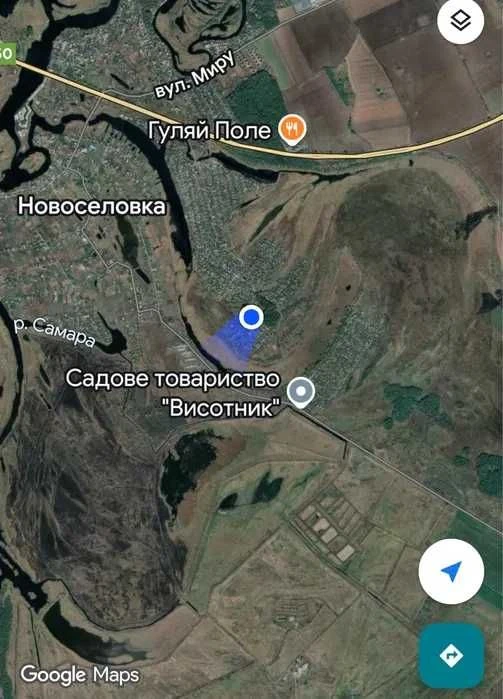 продам дом/дачу в Новосёловке с шикарным участком