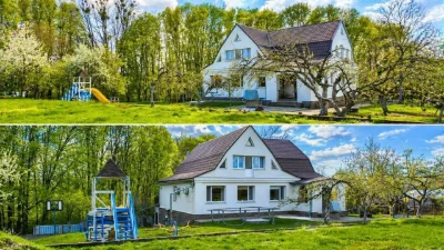 Прожаж триповерхового будинку в Ржищеві