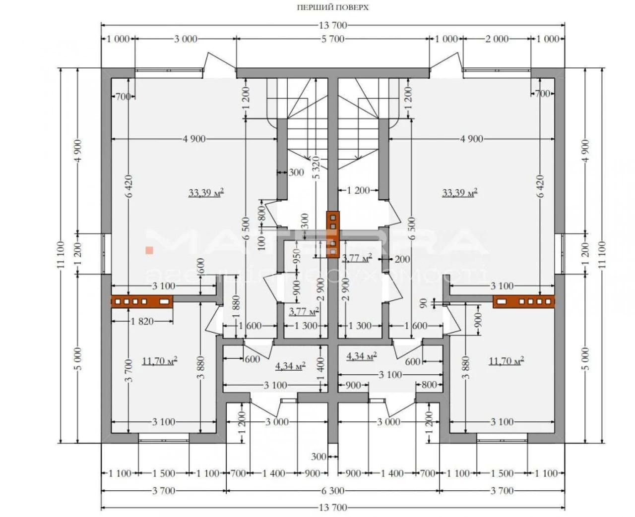 Дуплекс 115м² з ГАЗОМ біля ЛІСУ! Нова Боярка, 4 кімнати, шту