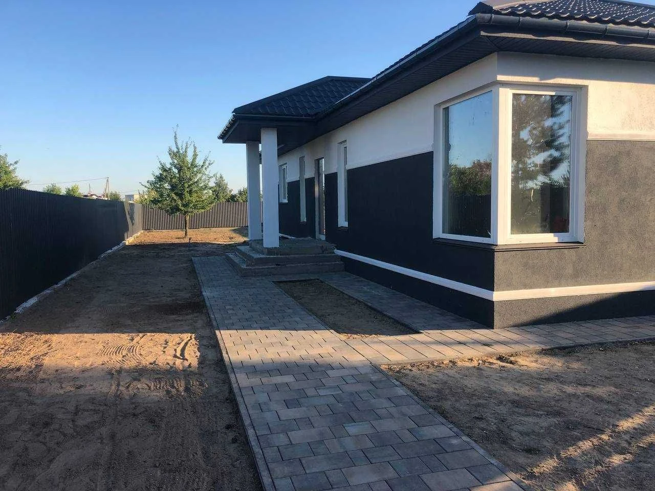Сучасний будинок 156 м² з терасою Боярка Бобриця Білогородка