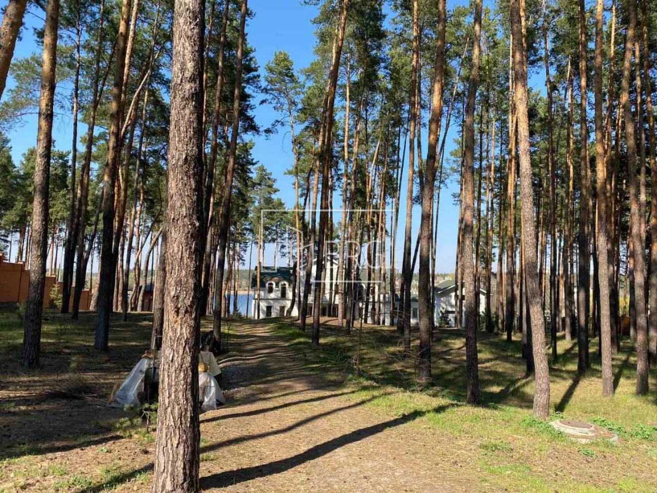 Дом на берегу Стугны 115 соток в соновом лесу Украинка без к