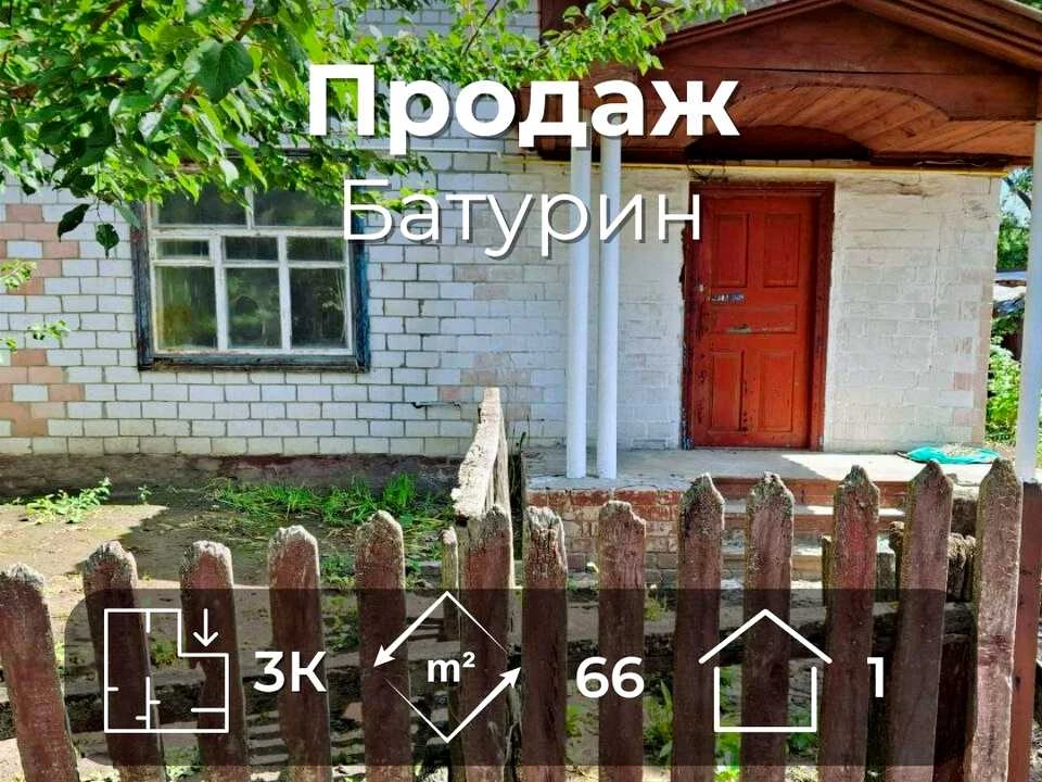 Будинок. Батурин, прокоповича